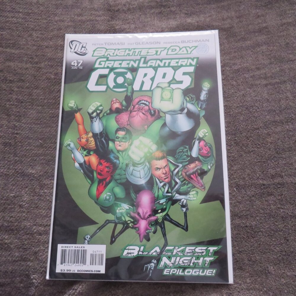 VINTAGE 2010 DC Comics Green Lantern Corps #47 COMIC BOOK